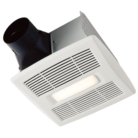 Broan Flex™ Series 80 CFM 0.7 Sones Ventilation Fan Light Energy Star® (White)