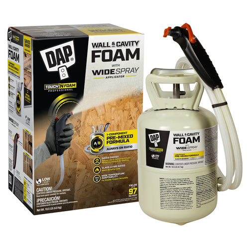 Dap Touch ‘N Foam Professional® Wall & Cavity Foam (10.5 LB, Cream)