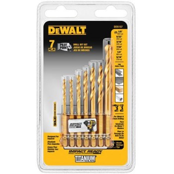 DeWalt DD5157 7pc Drilling Set