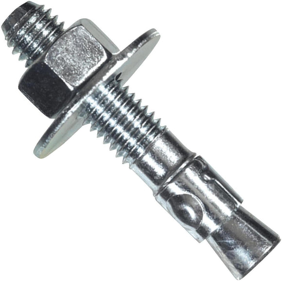 Hillman Power Stud 5/8 In. x 5 In. Zinc-Plated Wedge Anchor (10 Ct.)
