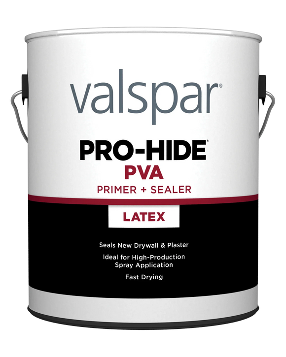 Valspar® Pro-Hide® Interior PVA Primer 1 Gallon White (1 Gallon, White)