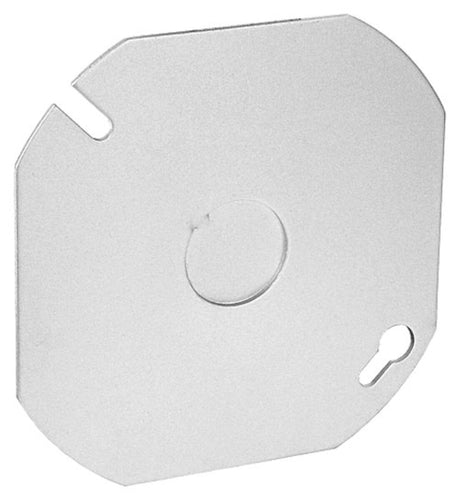 Southwire 4 Octagon Flat Blank Cover W/ 1/2 Knockout (4 Oct Cover Flat 1/2 K.O. -100Pk)