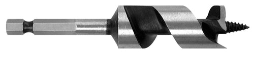 Century Drill And Tool Ship Auger Bit 1/2 X 4″ Power Drive Shank 1/4″ Hex (1/2 X 4″ X 1/4)