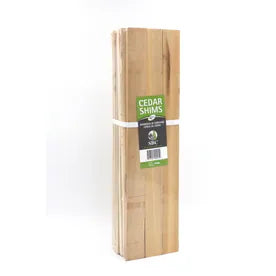 SBC Cedar Natural White Cedar Shims Shingles (42 PC)