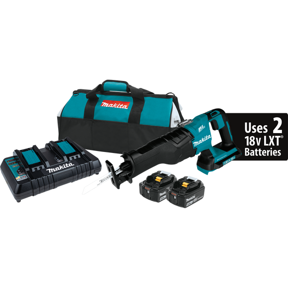 Makita 36V (18V X2) LXT® Brushless Recipro Saw Kit (5.0Ah) (XRJ06PT)