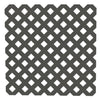 Dimensions 4 Ft. W x 8 Ft. L x 3/16 In. Thick Black Vinyl Privacy Lattice Panel