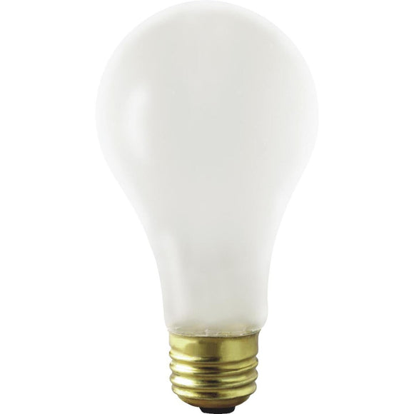 Satco 75W Frosted Medium Base A21 Shatterproof Incandescent Rough Service Light Bulb