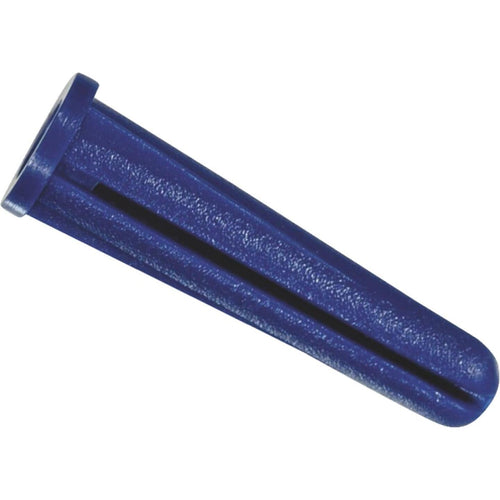 Hillman #10 - #12 Thread x 1-1/2 In. Blue Conical Plastic Anchor (25 Ct.)