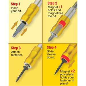 IVY Classic Mega Mag Ratchet Screwdriver