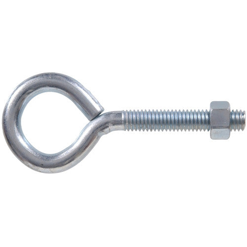 Hillman Group Hardware Essentials Eye Bolt With Hex Nut Zinc (3/8-16 x 4