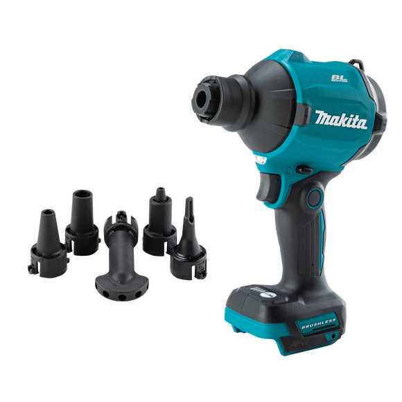 Makita 18V LXT® Brushless Cordless High Speed Blower/Inflator, Tool Only (7-1/8