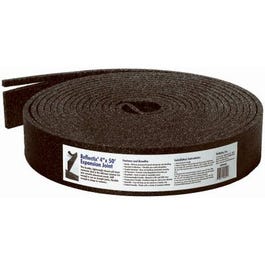 Foam Expansion Joint, Black, 4-In. x 50-Ft., .5-In. Thick