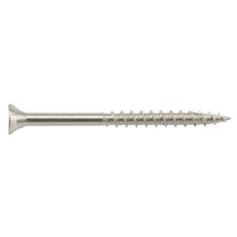 Power Pro Wood Screws, Exterior, Star Drive, Stainless Steel, #10 x 2.5-In., 1-Lb.