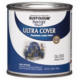 Painter's Touch Ultra Cover Paint, Deep Blue, 1/2-Pt.