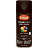 COLORmaxx Spray Paint + Primer, Satin Black, 12-oz.