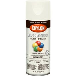 COLORmaxx Spray Paint + Primer, Satin Ivy, 12-oz.
