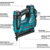 Makita 18V LXT® Lithium‑Ion Cordless Brad Nailer Tool Only (2 Brad Nailer - 18 Ga.)