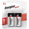 MAX Alkaline Batteries, C, 2-Pk.