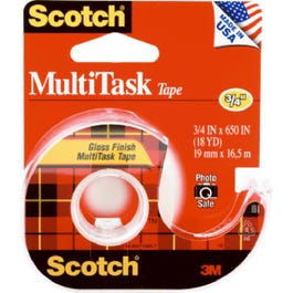 Household Tape, Clear, .75 x 650-In.