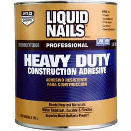 Construction Adhesive, Heavy-Duty, 1-Qt.