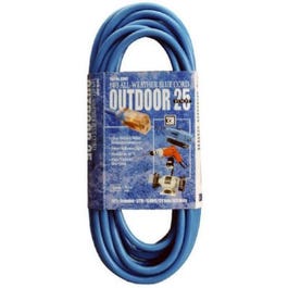 25-Ft. 14/3 SJTW-A Blue Extension Cord