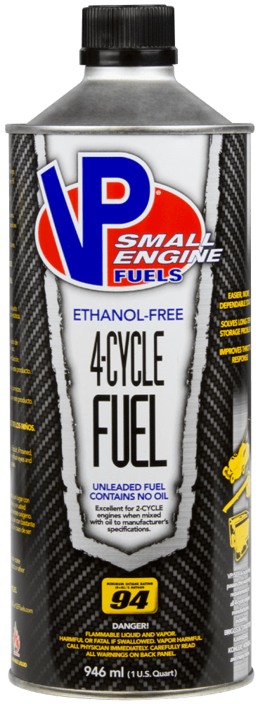 VP Racing 4-Cycle Fuel Ethanol-Free Small Engine Fuel 1 Qt.