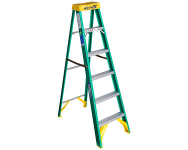 Werner 6ft Type II Fiberglass Step Ladder 5906