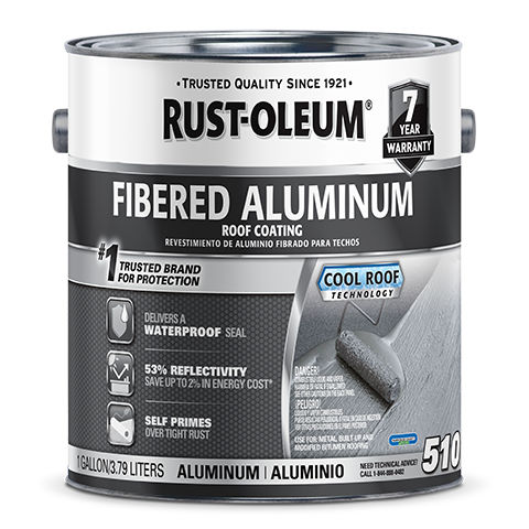 Rust-Oleum 510 Fibered Aluminum Roof Coating