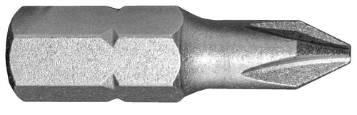 Century Drill And Tool Phillips Screwdriver Bit #2 Insert 1″ Bit S2 Steel 2 Pack