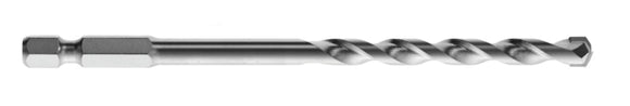 Century Drill And Tool Masonry Impact Pro Drill Bit 1/4′ Cutting Length 2-3/8″ Overall Length 4″