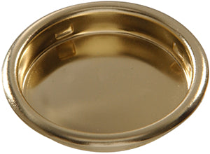 3/4  BRASS PLATED CUP PULL