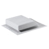 Airhawk 61 In. Gray Plastic Slant Back Roof Vent