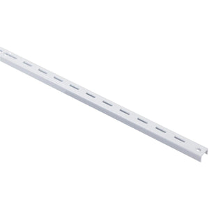 Knape & Vogt 80 Series 48 In. White Steel Adjustable Shelf Standard