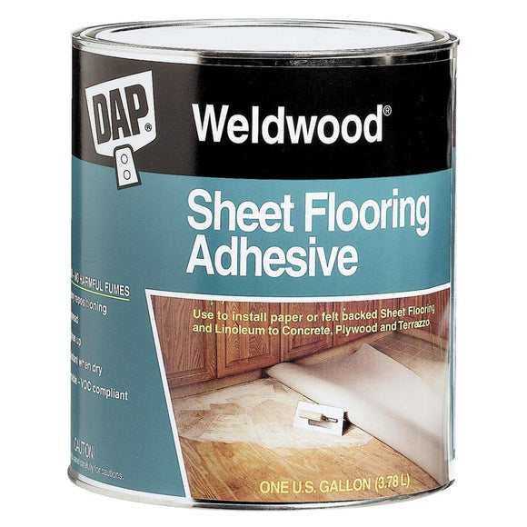 DAP Weldwood Multi-Purpose Sheet Floor Adhesive, Qt.