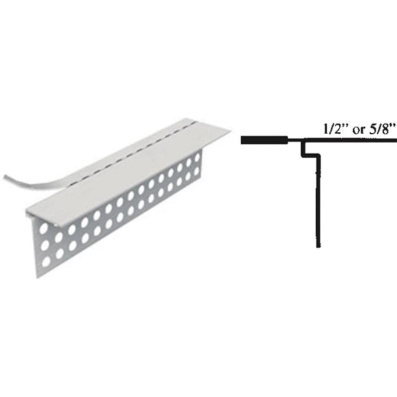 ClarkDietrich 1/2 In. x 10 Ft. Vinyl Rip-Bead L-Trim Corner Bead