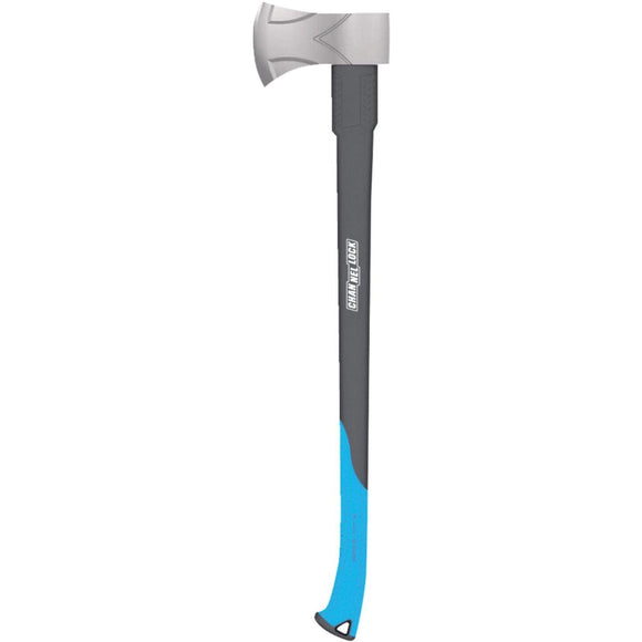 Channellock Single Bit Premium Axe with 34 In. Fiberglass Handle