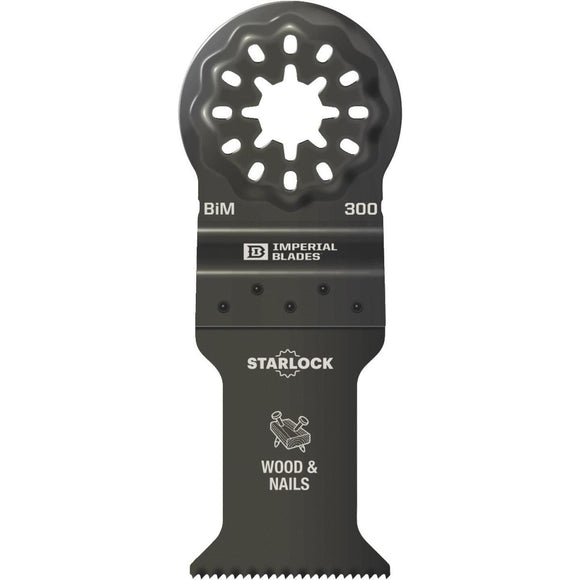 Imperial Blades Starlock 1-3/8 In. 18 TPI Wood/Nail Oscillating Blade