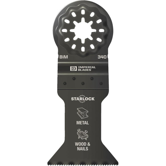 Imperial Blades Starlock 1-3/4 In. 18 TPI Metal/Wood Oscillating Blade