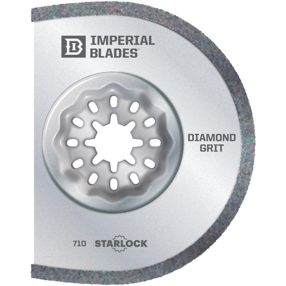 Imperial Blades Starlock 3 In. Segmented Diamond Grit Oscillating Blade