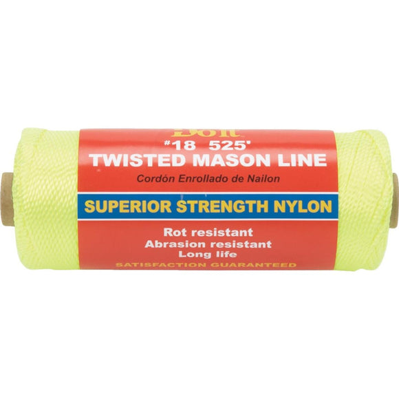 Do it 525 Ft. Fluorescent Yellow Twisted Nylon Mason Line