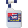 30 seconds Outdoor Cleaner 64 Oz. Ready To Spray Hose End Algae, Mold & Mildew Stain Remover