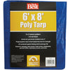 Do it Best Blue Woven 6 Ft. x 8 Ft. General Purpose Tarp