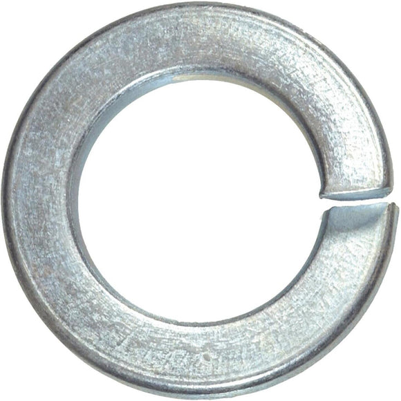 Hillman 3/8 In. Hardened Steel Zinc Plated Split Lock Washer (100 Ct.)