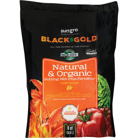 Black Gold 8 Qt. 8 Lb. All Purpose Natural & Organic Potting Soil