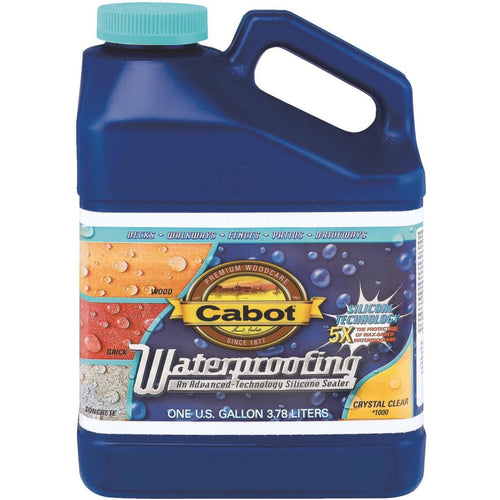 Cabot Clear Silicone Waterproofing Sealer, 1 Gal.