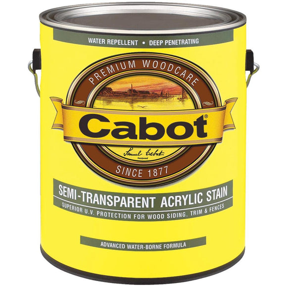 Cabot Semi-Transparent Exterior Stain, Neutral Base, 1 Gal.