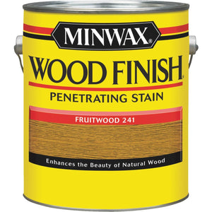 Minwax Wood Finish Penetrating Stain, Fruitwood, 1 Gal.
