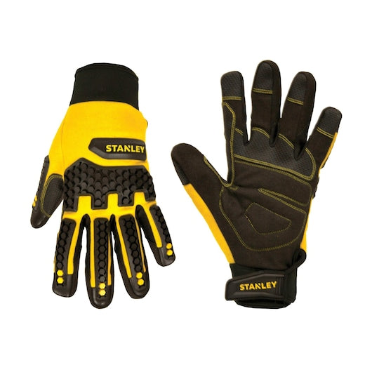 Stanley Synthetic Leather Impact Pro Gloves, Large